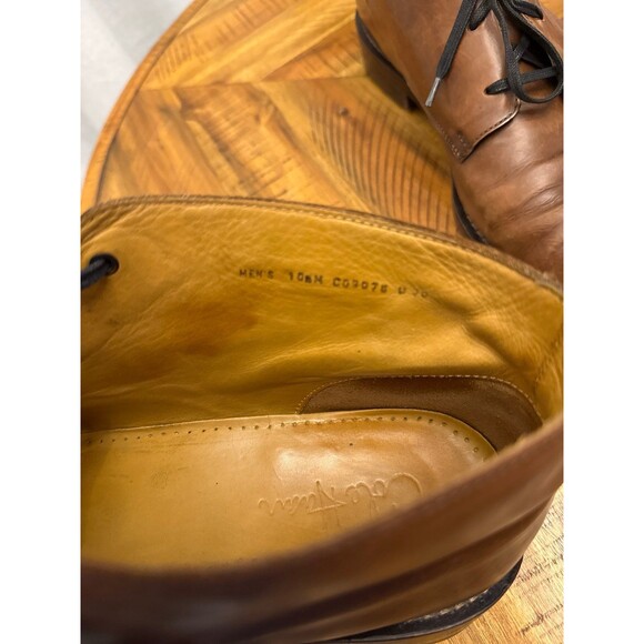 Cole Haan Chukka Boots Mens Size 10 Brown Soft Leather Lace Up Casual